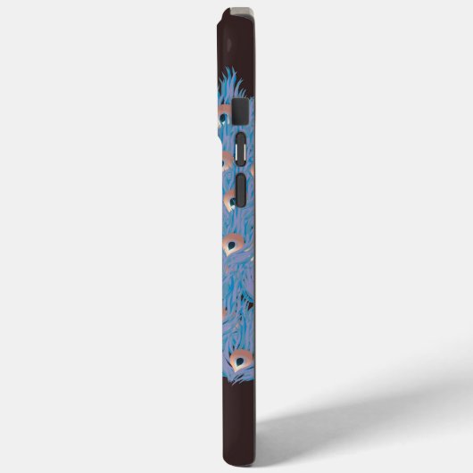 15 Pro Max Coque iphone imprimé Peacock (Verso / Gauche)