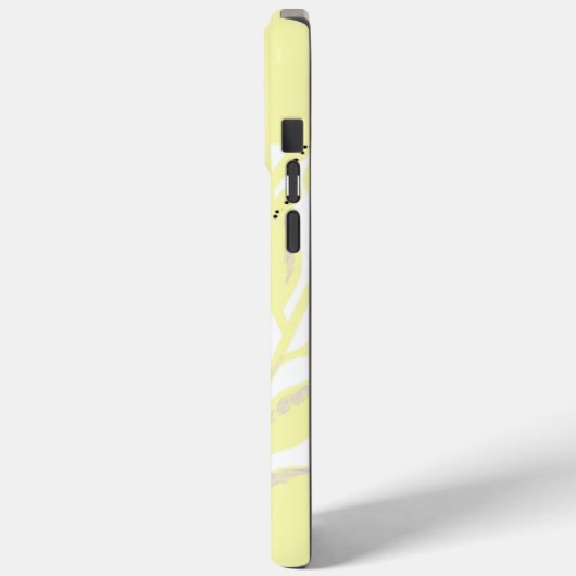 15 Pro Max Coque iphone jaune (Verso / Gauche)