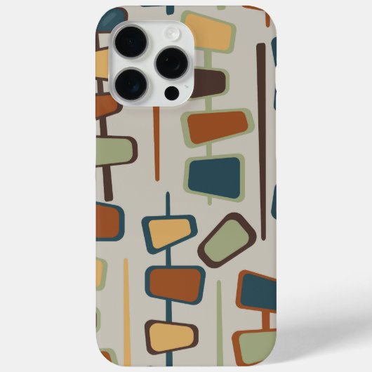 15 Pro Max Coque iphone moderne du Milieu du siècle mignon (Verso)