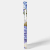 15 Pro Max Coque iphone personnalisé Purple Blue hydrangea (Verso / Gauche)