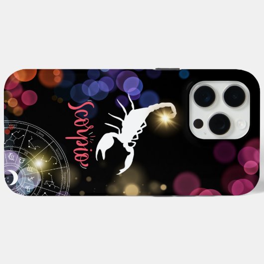 15 Pro Max coque iphone Scorpio (Verso (horizontal))