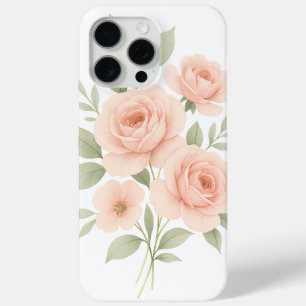 15 Pro Max Élégant coque iphone floral