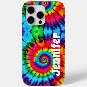 15 Pro Max Hippie Tie Dye iPhone / coque ipad