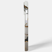 15 Pro Max iPhone / coque ipad marbre craqué Élégance (Verso / Gauche)