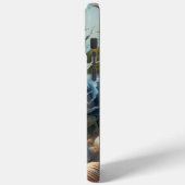 15 Pro Max iPhone / Denim Blue Rose Beach Vibes coque iphone (Verso / Gauche)