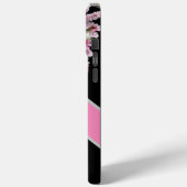 15 Pro Max iPhone rose noir / coque ipad (Verso / Gauche)