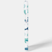 15 Pro Max Joli baleines bleues coque iphone personnalisé (Verso / Gauche)