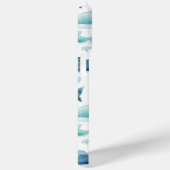 15 Pro Max Joli baleines bleues coque iphone personnalisé (Verso / Droite)