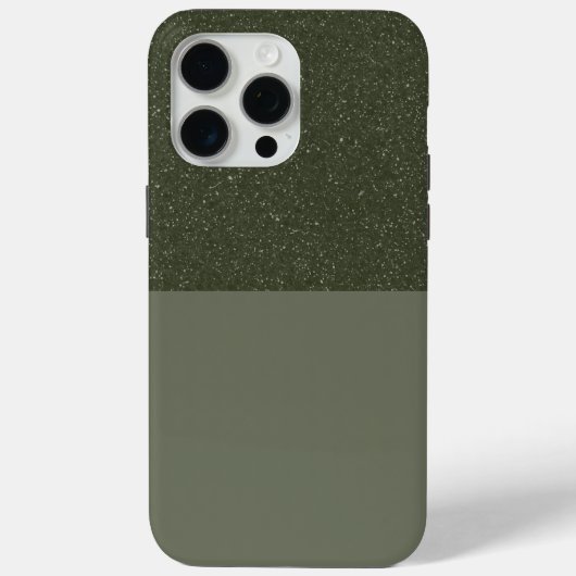15 Pro Max Moss Green Duo coque iphone personnalisable (Verso)