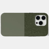 15 Pro Max Moss Green Duo coque iphone personnalisable (Verso (horizontal))