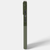 15 Pro Max Moss Green Duo coque iphone personnalisable (Verso / Gauche)