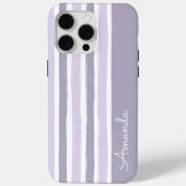 15 Pro Max Pastel Stripes Coque-Mate coque iphone (Verso)