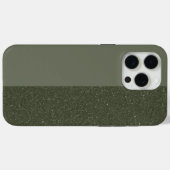 15 Pro Max Personnaliser coque iphone vert à deux tons (Verso (horizontal))
