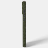 15 Pro Max Personnaliser coque iphone vert à deux tons (Verso / Gauche)
