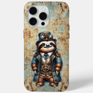 15 Pro Max Steampunk Sloth iPhone / coque ipad