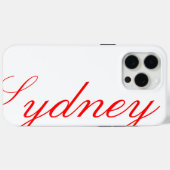 15 Pro Max Sydney - beau coque iphone (Verso (horizontal))