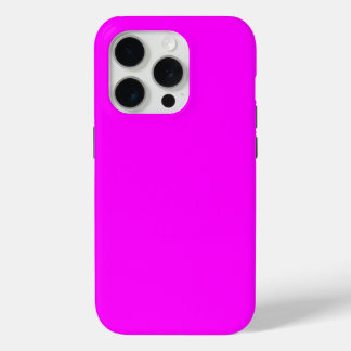 15 Pro Moderne Neon rose Magenta iPhone / coque ipad