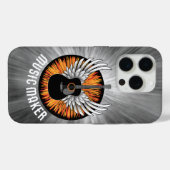 15 Pro Music Maker (guitariste) Coque-Mate coque iphone (Verso (horizontal))