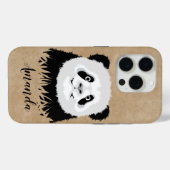 15 Pro Panda Bear Coque-Mate coque iphone (Verso (horizontal))