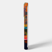 15 Pro Peinture abstraite moderne iPhone 15pro coque (Verso / Gauche)