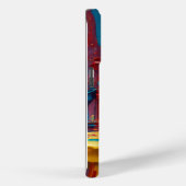 15 Pro Peinture abstraite moderne iPhone 15pro coque (Verso / Droite)