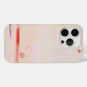 15 Pro Peinture d'art Abstrait iPhone / coque ipad (Verso (horizontal))