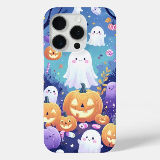 15 Pro Purple mou Halloween iPhone / coque ipad (Verso)