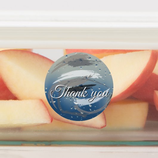 15-set Monochrome Black, White & Gray Brushstrokes Labels (Aangebracht)