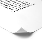 15 Tabel Elegant Blue Rozen Wedding Seating Chart Poster (Hoek)