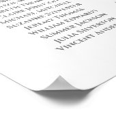 15 Tableau Tableau Turquoise et gris Mariage Siège (Coin)