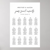 15 Tableaux Votre Siège Attend Le Tableau Mariage (Devant)