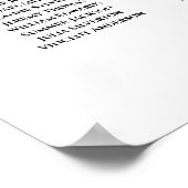 15 Tafel-roze roze rozestabel Poster (Hoek)