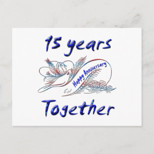 15. Verjaardag Briefkaart