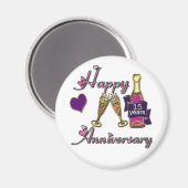 15. Verjaardag Magneet (Voorkant / Achterkant)