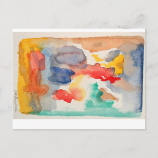 15 watercolor postcards show 2012 briefkaart