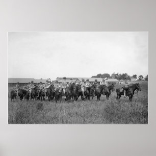 15e Amerikaanse Cavalry Band, begin jaren '00 Poster