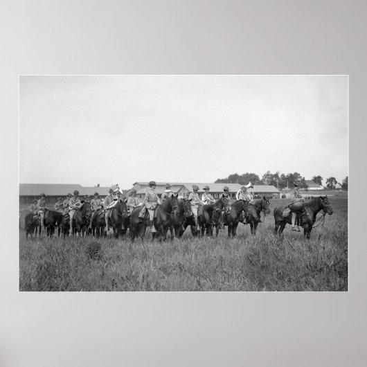 15e Amerikaanse Cavalry Band, begin jaren '00 Poster (Voorkant)