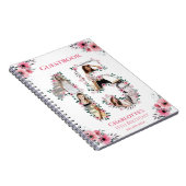 15e anniversaire Photo Collage rose Fleur Livre d' (Côté Droit)