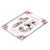 15e anniversaire Photo Collage rose Fleur Livre d' (Côté gauche)