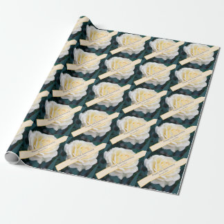 15e bruiloft Jubileum, Roos Cadeaupapier