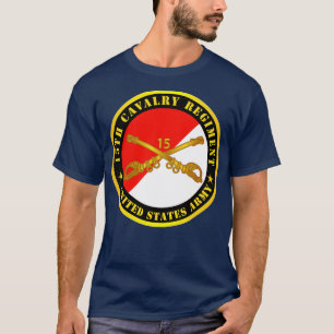 15e Cavalerie Regiment w Cav Branch T-shirt