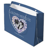 15e Crystal mariage anniversaire sac cadeau photo (Dos Angle)