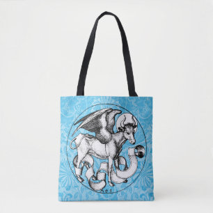 15e eeuw St Luke's Emblem Gevleugelde stier Draagtas