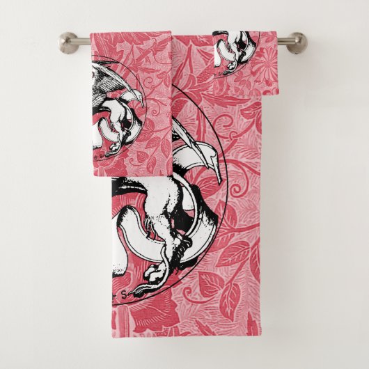 15e eeuw St Mark's Embleem gevleugelde leeuw Bad Handdoek (Insitu)