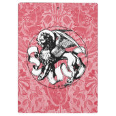 15e eeuw St Mark's Embleem gevleugelde leeuw Klembord (Achterkant)