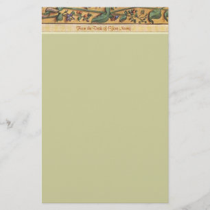 15e eeuwse grenspost briefpapier