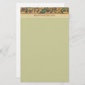 15e eeuwse grenspost briefpapier (Voorkant / Achterkant)