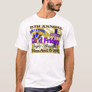 15e jaarlijkse G2W Goede Vrijdag T-shirt