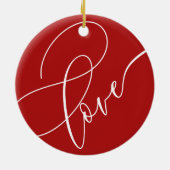 15e Jubileum van de Rode Vijfde Keramisch Ornament (Achterkant)