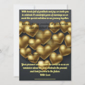 15e Jubileum voor bruiloft Kaart (Achterkant)